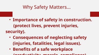 Constuction Site new employee and visitors Safety Knowledge.pptx