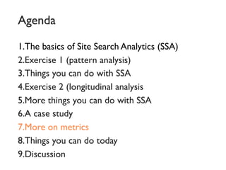 Site search analytics workshop presentation Slide 114