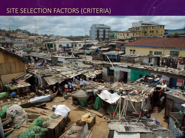 Site selection | PPTX | Developmental Sites | Real Estate