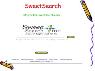 SweetSearch http://4me.sweetsearch.com/   