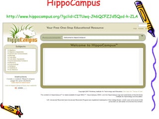 HippoCampus http://www.hippocampus.org/?gclid=CITUwq-Jh6QCFZJd5Qod-h-ZLA   