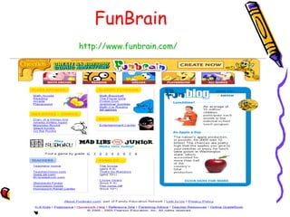 FunBrain http://www.funbrain.com/   