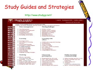 Study Guides and Strategies http://www.studygs.net/   