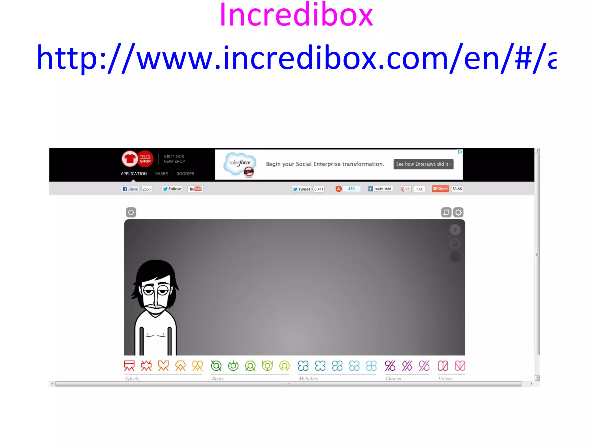 Incredibox
http://www.incredibox.com/en/#/app
 