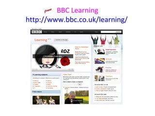 BBC Learning
http://www.bbc.co.uk/learning/
 