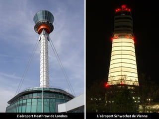 L’aéroport Heathrow de Londres

L’aéroport Schwechat de Vienne

 