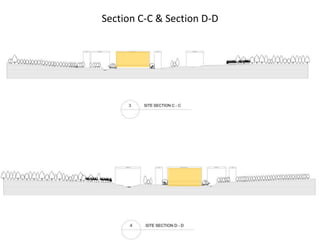 Section C-C & Section D-D
 