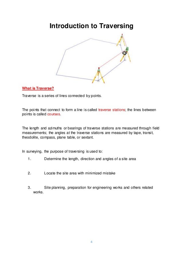 what is a traverse