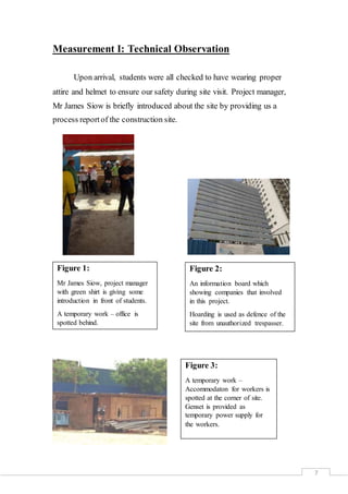 Technical Observation Site visit report | DOCX
