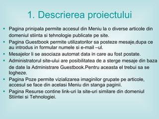 Proiect Programare Web | PPT