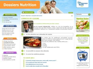 Dossiers Nutrition
 