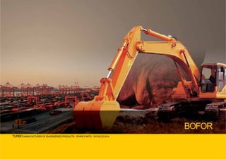 TURBO MANUFACTURER OF ENGENEERED PRODUCTS · SPARE PARTS · CATALOG 2014
BOFOR
 