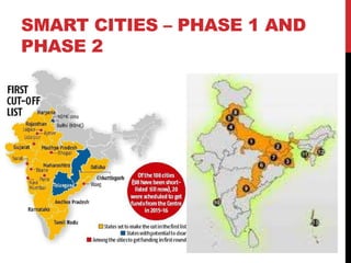 SMART CITIES – PHASE 1 AND
PHASE 2
 