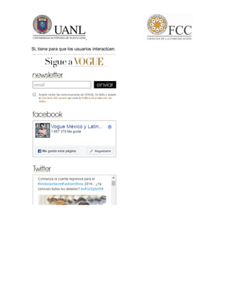 Si, tiene para que los usuarios interactúen.
 