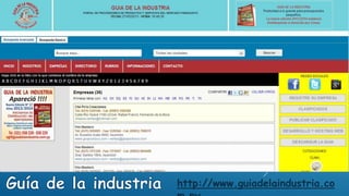 http://www.guiadelaindustria.co
 