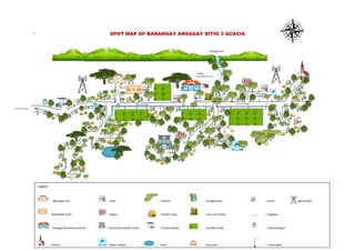 Sitio spot map with analysis | PPT