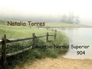 Natalia Torres     Institución Educativa Normal Superior                                                         904 