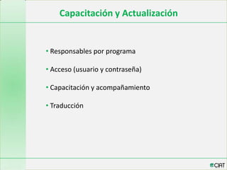 CIAT web en español:  un canal para acercarnos más a América Latina y  el Caribe