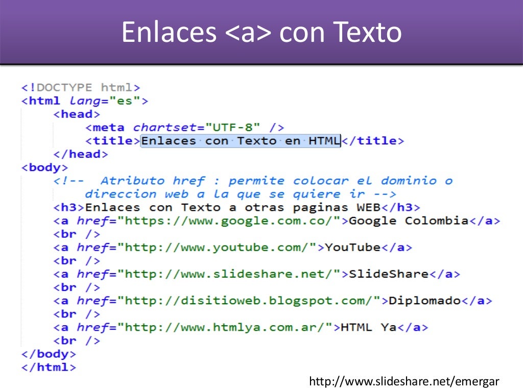 Sitio web (html) ejemplos 01