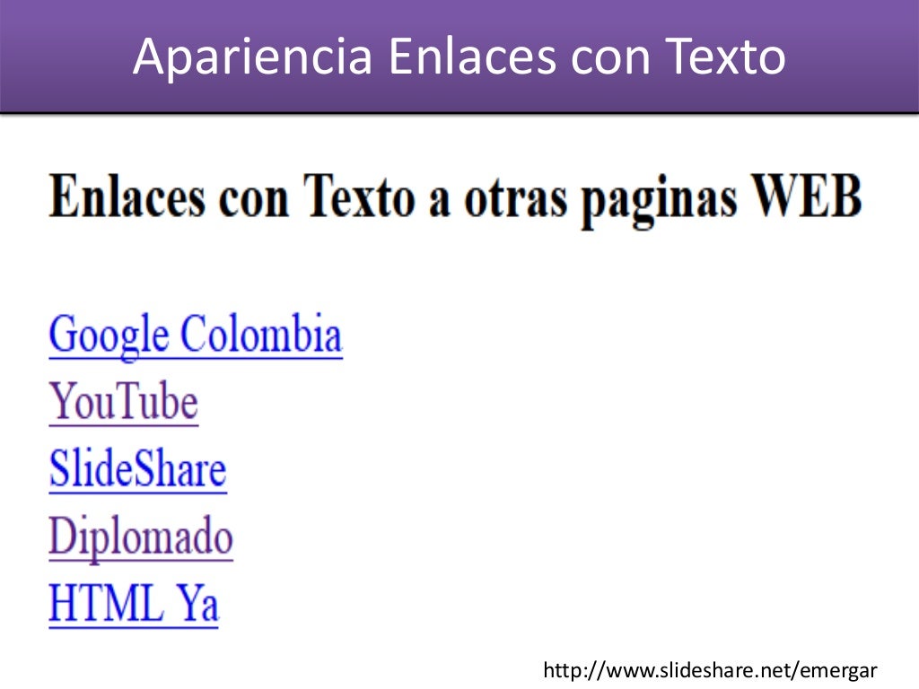 Sitio web (html) ejemplos 01
