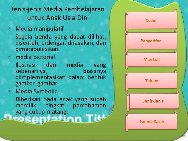 Penggunaan Media Pembelajaran Pada Paud 62129208