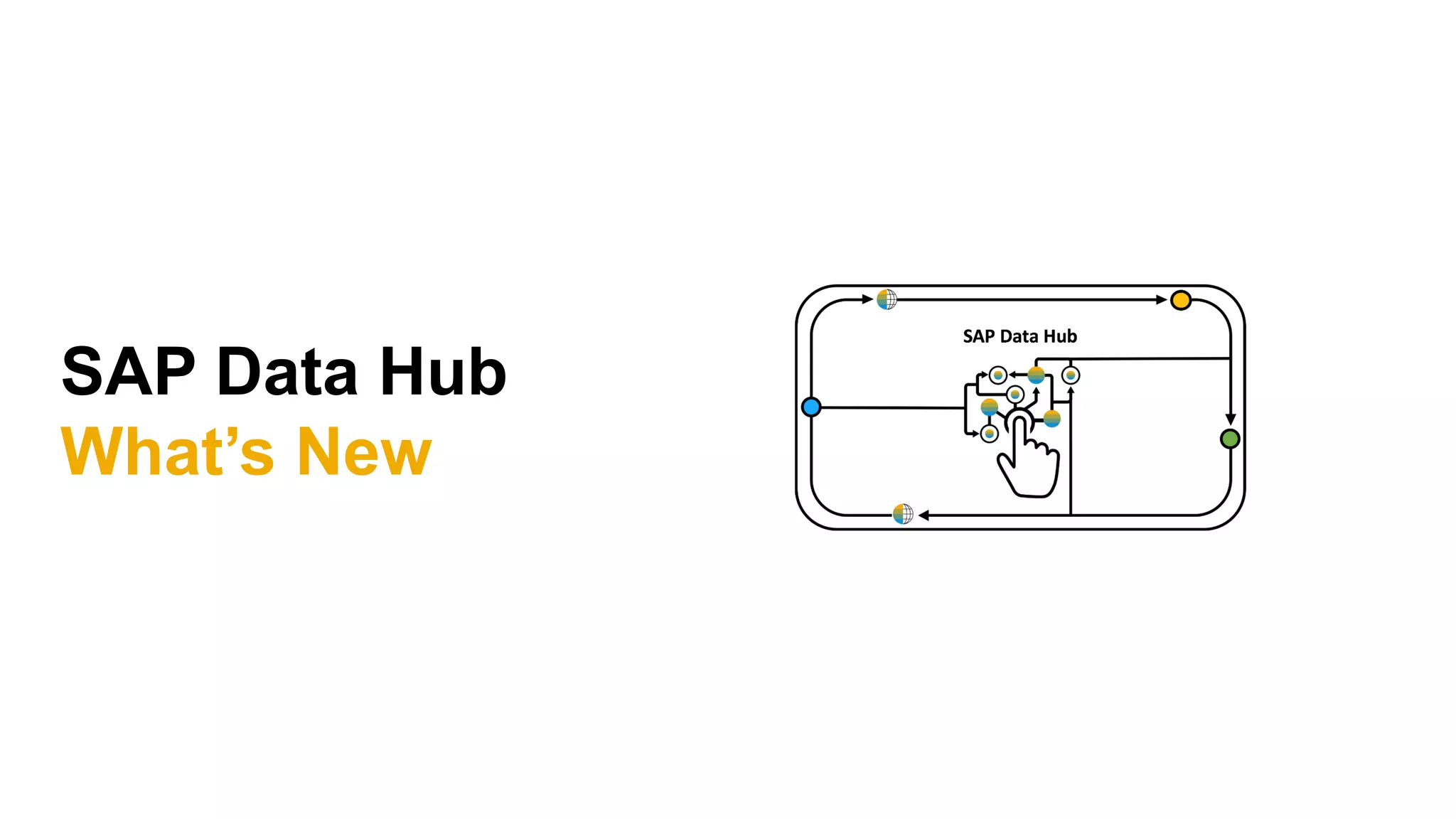 SAP Data Hub
What’s New
 