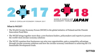 Kari Herlevi: The circular economy and WCEF2018 in Japan