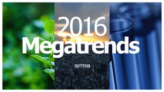 Megatrends 2016 by Sitra