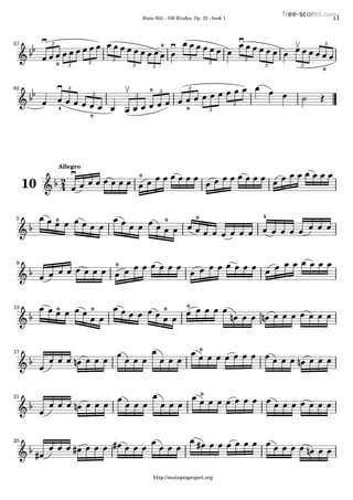 Hans Sitt - 100 Etudes, Op. 32 - book 1 11
3
3
3
57
0
3
3
3
3
0
3
3
0
3
3 3
3
3
62
0
3
4
3
3
0
3
30
4
210
0
Allegro
405 0 0
9 0
13 00 00
17 0
21 0
25
http://mutopiaproject.org
 