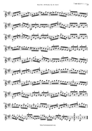 Hans Sitt - 100 Etudes, Op. 32 - book 1 23
0
037
0
41 0 0
45 0
4 004 0
049 00 00
0
453 00
4 0 4
057 04 0
4
061 0
4
065
0 04 00 00
4 069
0
040 4 0
4073
4
0 040 0 40
http://mutopiaproject.org
 