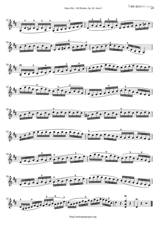 Hans Sitt - 100 Etudes, Op. 32 - book 1 25
44 421 4 44 4 40
4423 40
25 04
04
4027 4
0 0
429 4
4
31 4
40
33
04
0
4
35 4
0
4
037
4
4 0
040
http://mutopiaproject.org
 