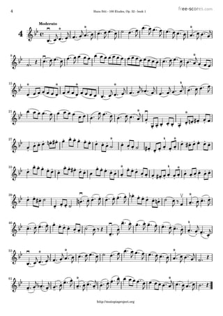 4 Hans Sitt - 100 Etudes, Op. 32 - book 1
4
00
Moderato
0
8 0
15 400 00
021 0
4 027 0
0433 0
39 0
46 4
053 00
061 0
http://mutopiaproject.org
 