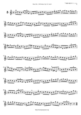 Hans Sitt - 100 Etudes, Op. 32 - book 1 5
0
5
04
5 04
09 4
013 04 4
017 00 0
021 000 0
025 04 0
429 0
40
033 00
http://mutopiaproject.org
 