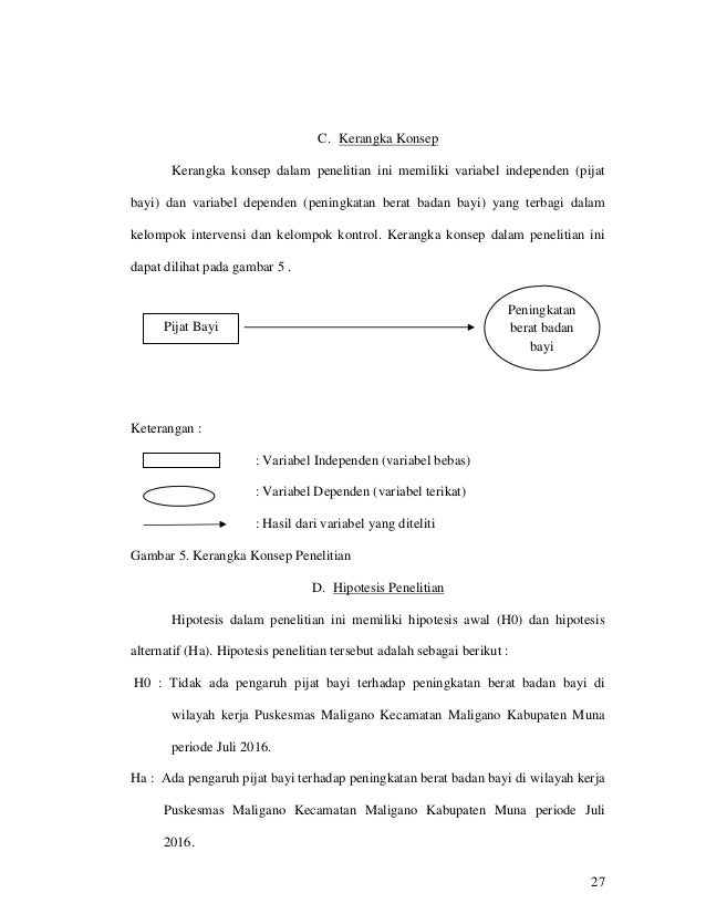 PENGARUH PIJAT BAYI TERHADAP PENINGKATAN BERAT BADAN BAYI 
