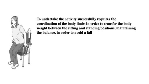 Sitting To Standing Mechanism And Osteoarthritis