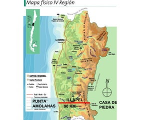 PUNTA AMOLANAS CASA DE PIEDRA 90 KM ILLAPEL 