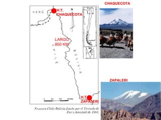 H.T. ZAPALERI LARGO  850 KM H.T. CHAQUECOTA CHAQUECOTA ZAPALERI 