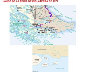 LAUDO DE LA REINA DE INGLATERRA DE 1977 