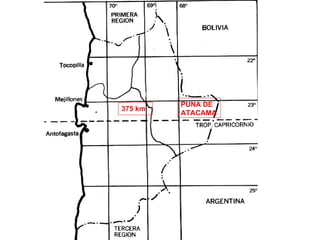 375 km . PUNA DE ATACAMA 