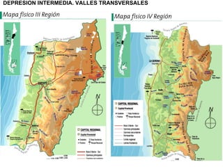 DEPRESION INTERMEDIA. VALLES TRANSVERSALES 