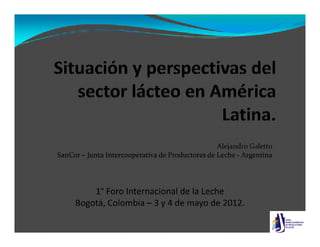 Situacion perspectivas america latina