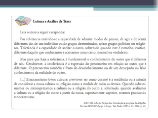 Situação de aprendizagem 6