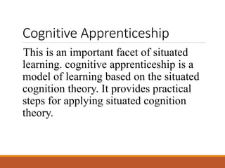 Situated cognition definition sale