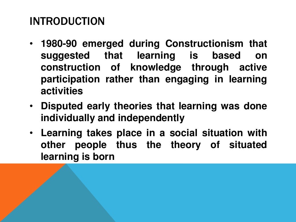 Situated cognition