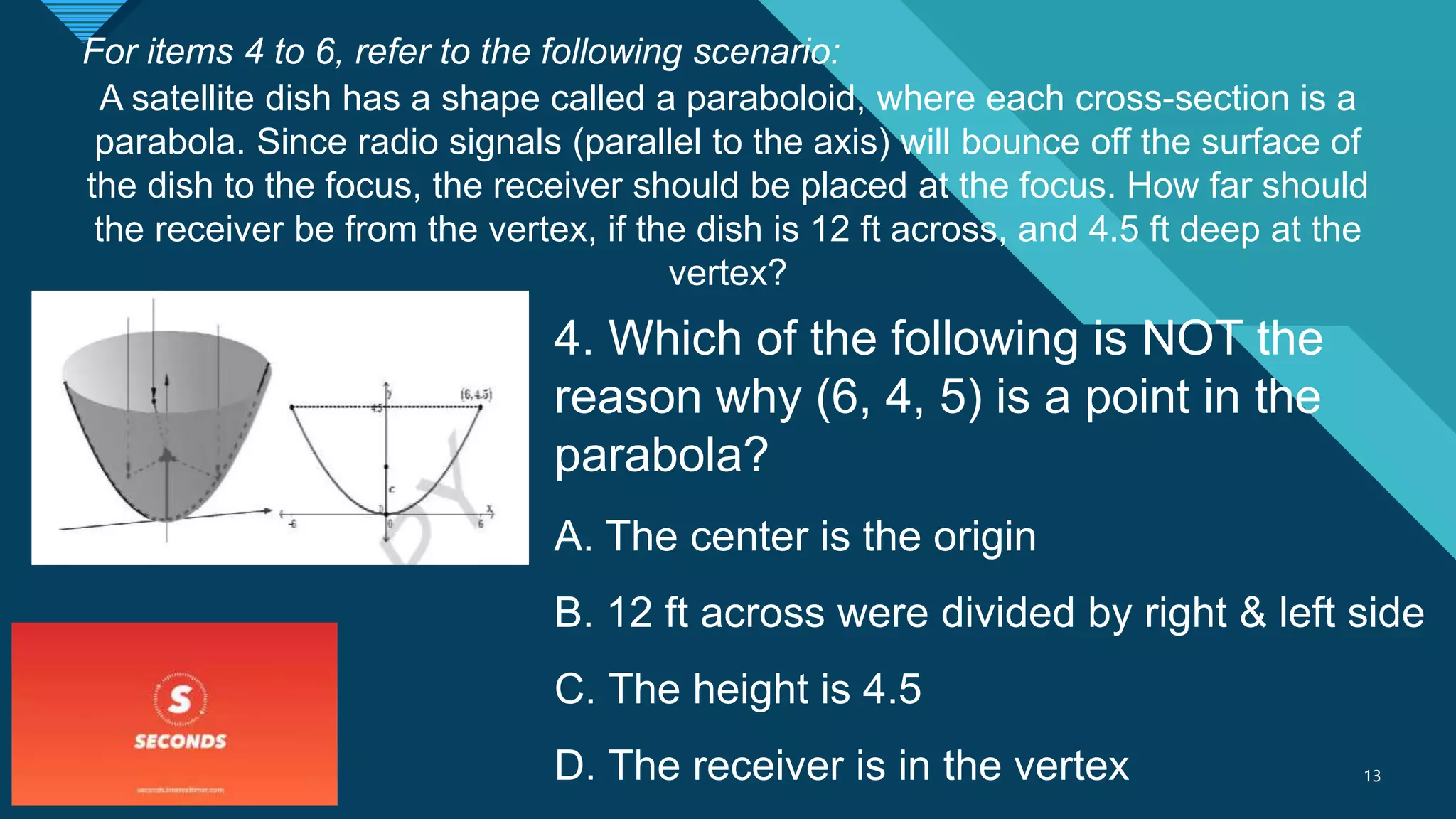Situational-Problem-Involving-Conic-Sections.pptx | Physics | Science