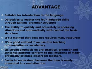 Situational language teaching | PPTX