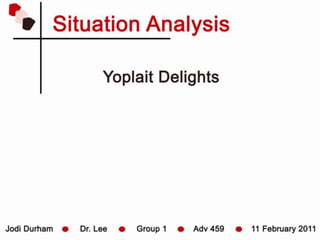 Situation analysis   copy