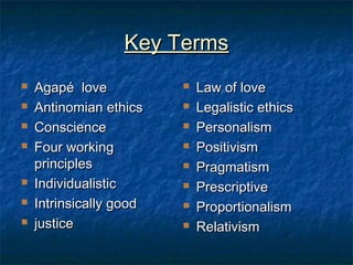 Situation ethics powerpoint | PPT