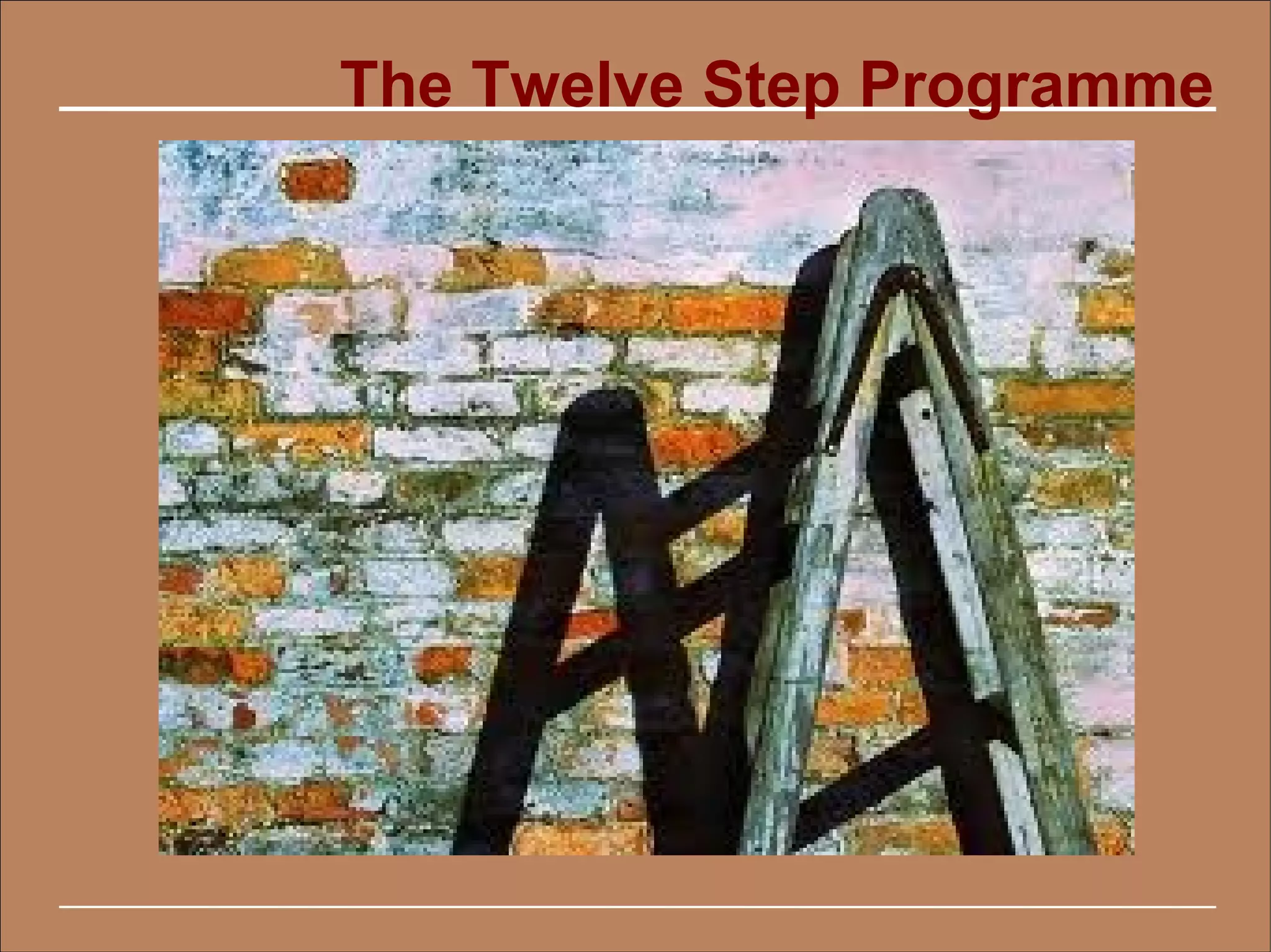 The Twelve Step Programme
 