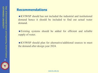 Hydrological Analysis Based of Supply and Demand of Kavre Valley ...